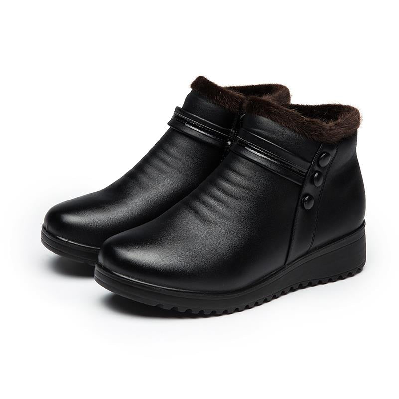 Bota de Outono & Inverno Braga - Impermeável e aveludada