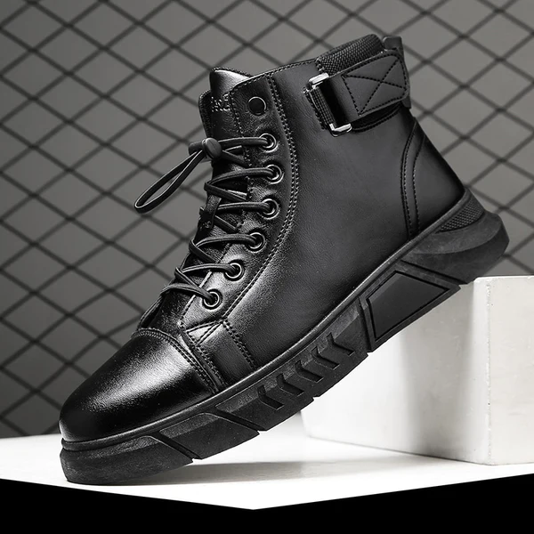 Bota de Couro Vegan Premium