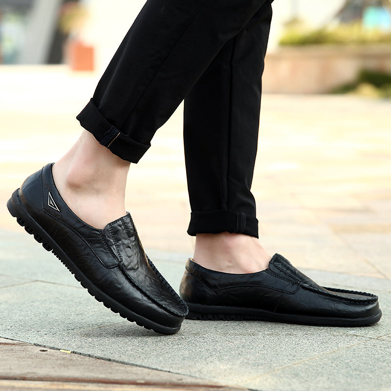 Sapato Julio™ de Couro Vegan Mocassim