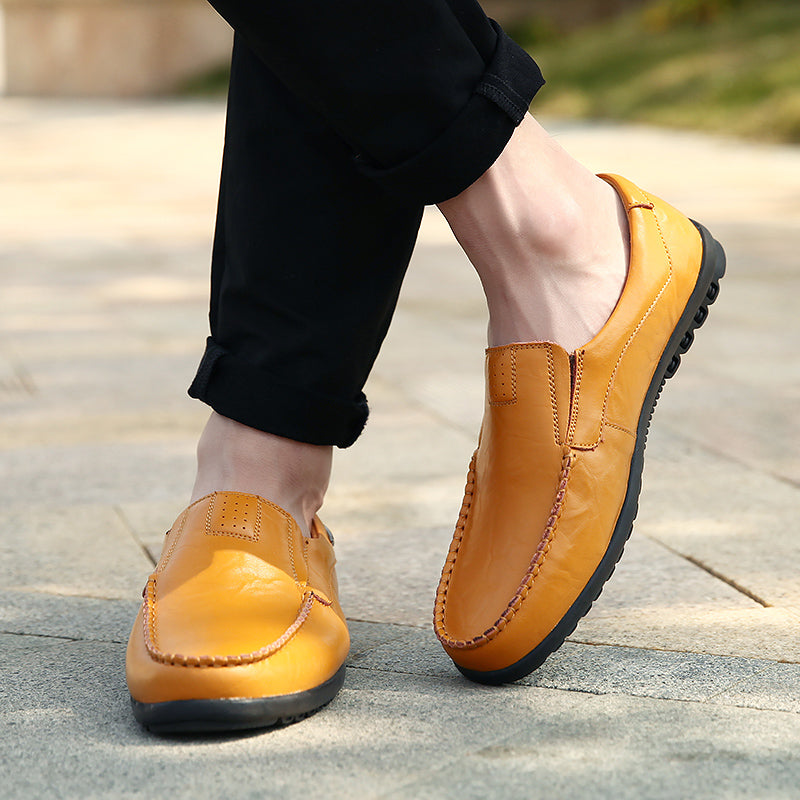 Sapato Julio™ de Couro Vegan Mocassim