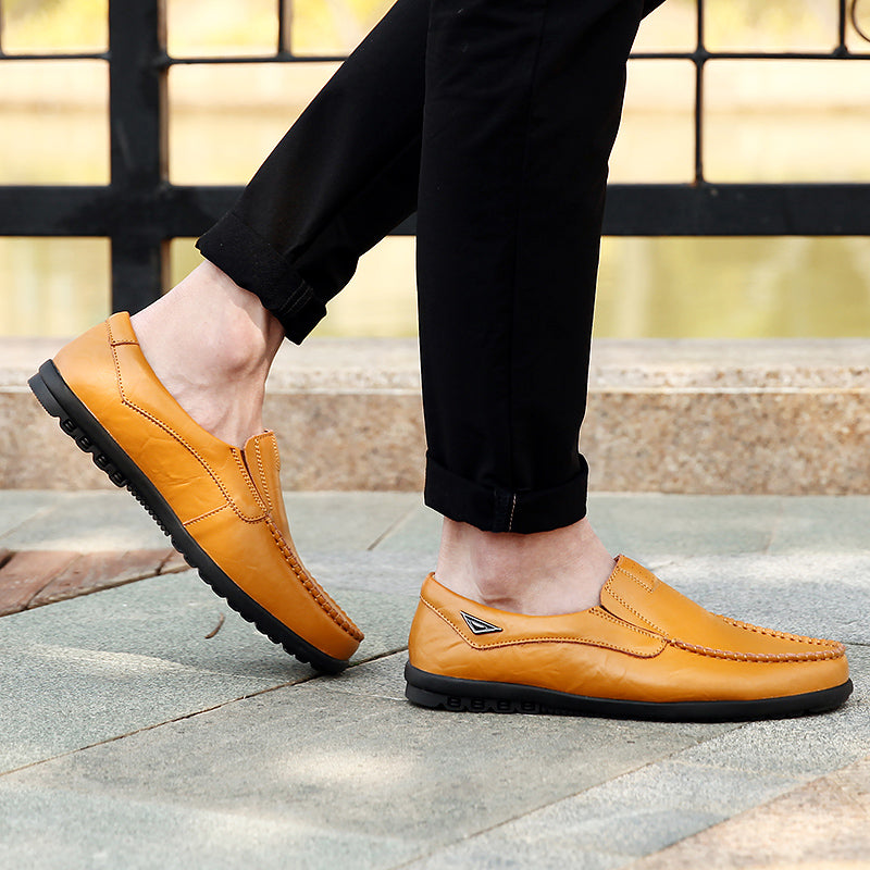 Sapato Julio™ de Couro Vegan Mocassim