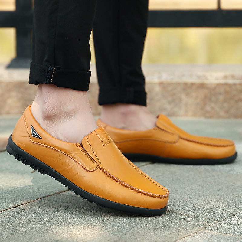 Sapato Julio™ de Couro Vegan Mocassim