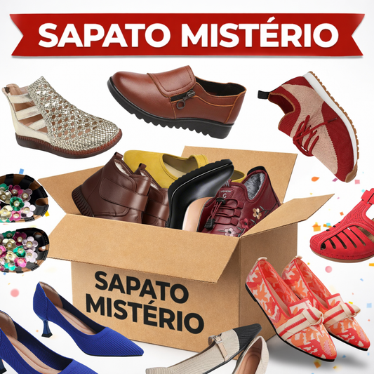 Sapato Misterio - Mistery Box ( Caixa Surpresa ) Coleção Mulher