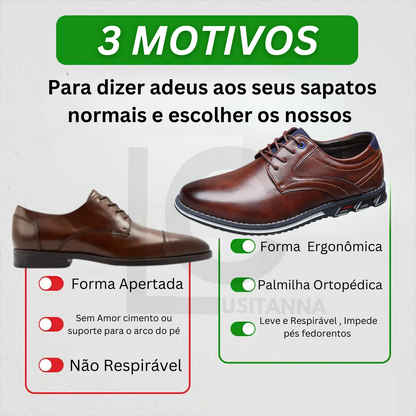 Sapato Masculino Oxford - Super Confortável