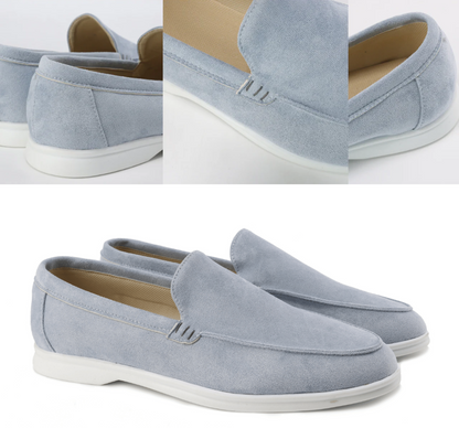 Lusitanna Classic - Mocassim Masculino de Camurça