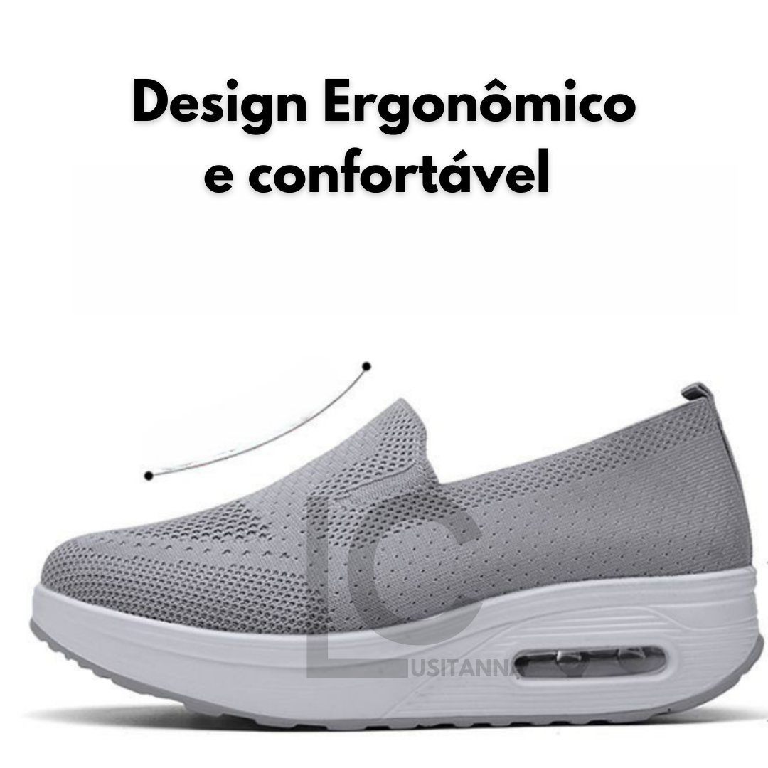 Ténis Ortopédico Marlla FITSSHOES ( Respirável e Super Confortável ) - Promoção Válida de 08/09/2024 a 30/10/2024