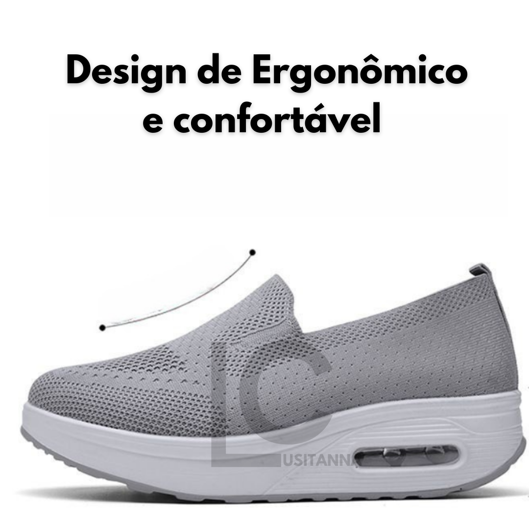 Ténis Ortopédico Marlla FITSSHOES ( Respirável e Super Confortável ) - Promoção Válida de 08/09/2024 a 30/10/2024