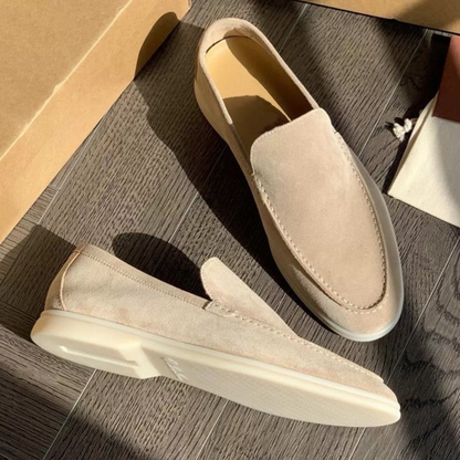 Lusitanna Classic - Mocassim Masculino de Camurça