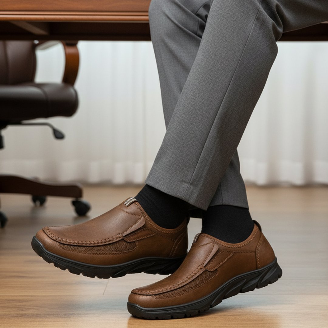 Sapato Ortopédico Masculino Confortável - Winston