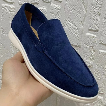 Lusitanna Classic - Mocassim Masculino de Camurça