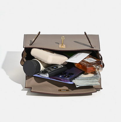 Grace Classique – Bolsa em Couro Genuíno Estilo Epsom