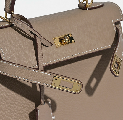 Grace Classique – Bolsa em Couro Genuíno Estilo Epsom