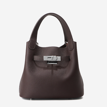 Elara Bucket – Genuine Leather Bag