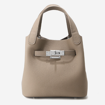 Elara Bucket – Genuine Leather Bag