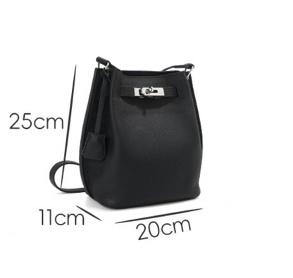 Noa Bucket – Togo Leather Bag