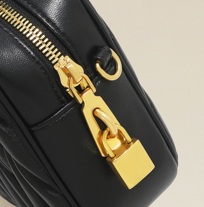 Aria Matelassé Mini – Genuine Leather Bag
