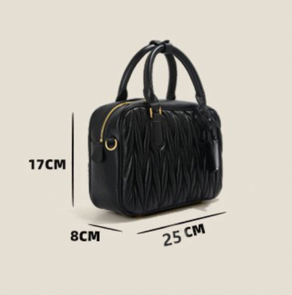 Aria Matelassé Mini – Genuine Leather Bag