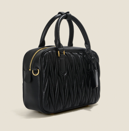Aria Matelassé Mini – Genuine Leather Bag