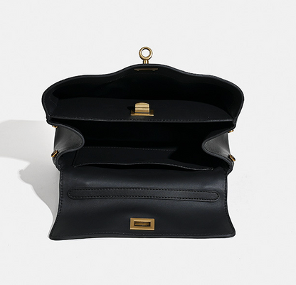 Sofia – Bolsa Estruturada em Couro Bovino Full-Grain