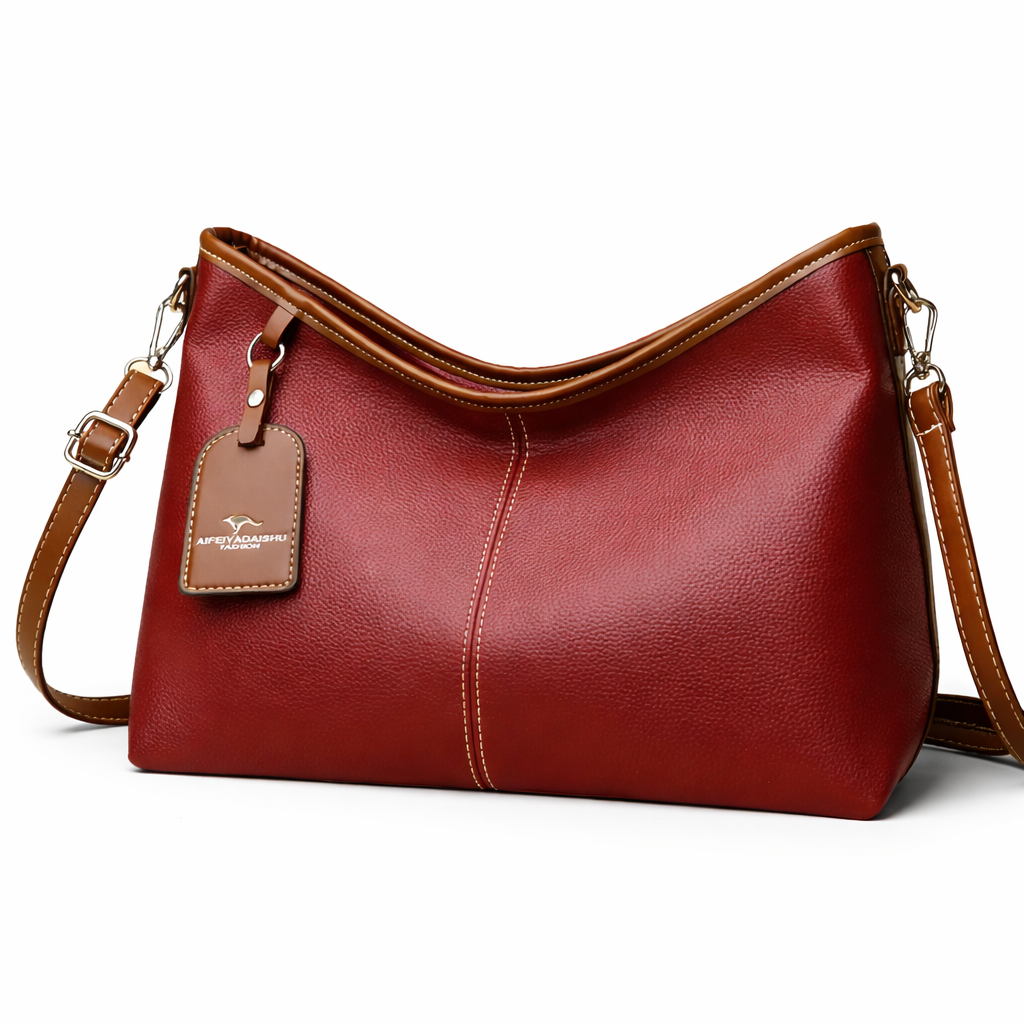 Bolsa Bucket Elegância Bicolor