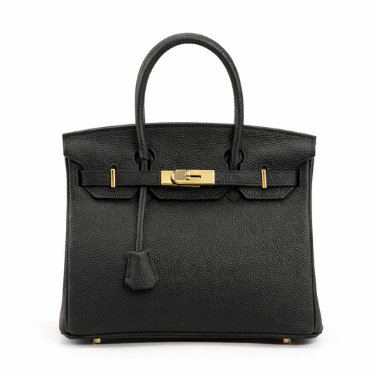 Jane – Bolsa Premium em Couro Genuíno Pebbled