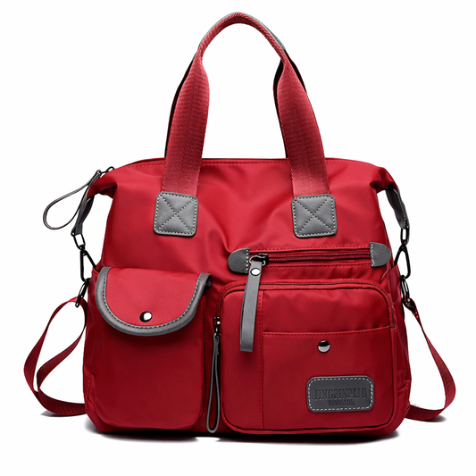 Sac en nylon urbain – Élégance rétro 