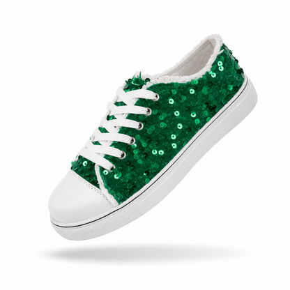 Aurora Active - Ténis Conforto com Detalhes Brilhantes