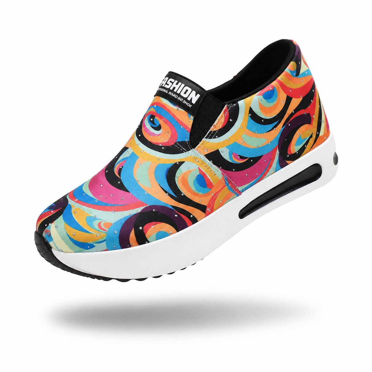 Mirella – Sapatos de Mulher Slip-On com Plataforma Confortável