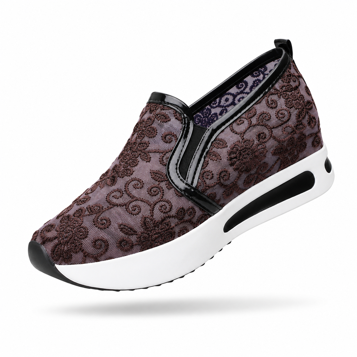 Camille – Sapatos de Mulher Respiráveis com Cunha