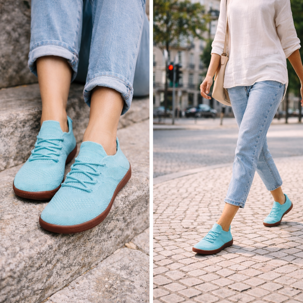 Roberta - Sapatos Barefoot Unissexo Ultra Confortáveis