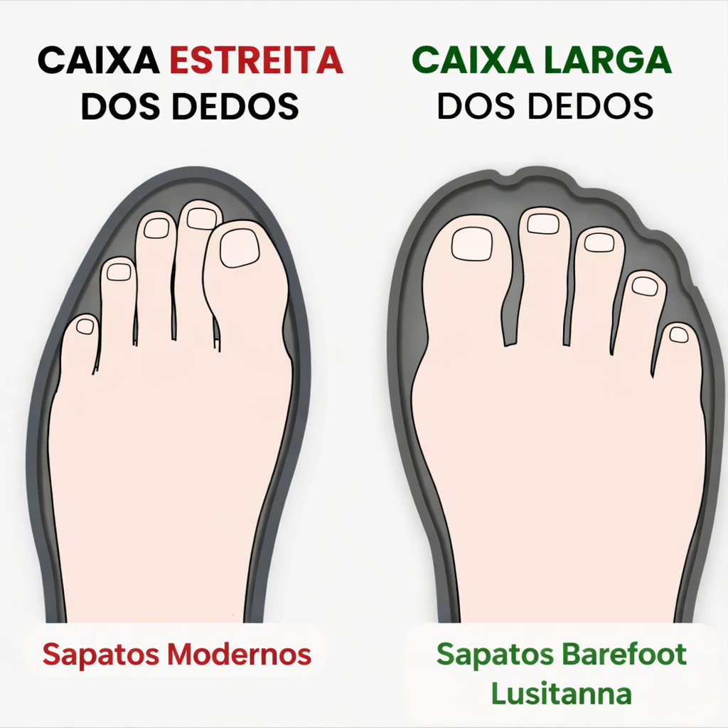Roberta - Sapatos Barefoot Unissexo Ultra Confortáveis
