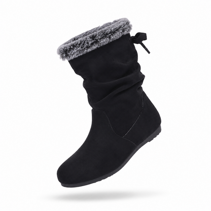 Alasca – Botas de Mulher Quentes com Cunha Baixa