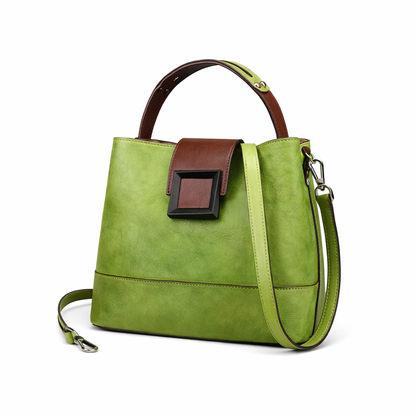 Sac seau Helena Vintage – Fabriqué en cuir véritable de première qualité
