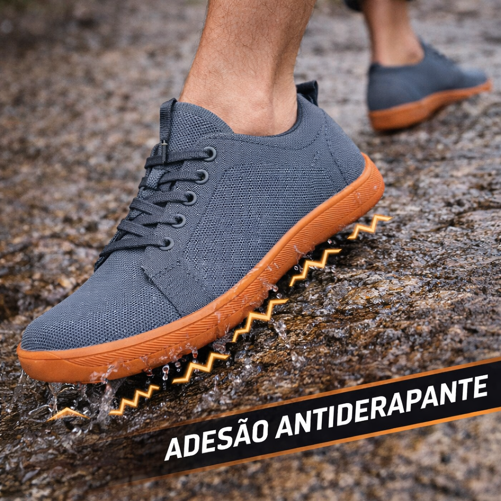 Paul - Sapatos Barefoot Unissexo Ultra Confortáveis