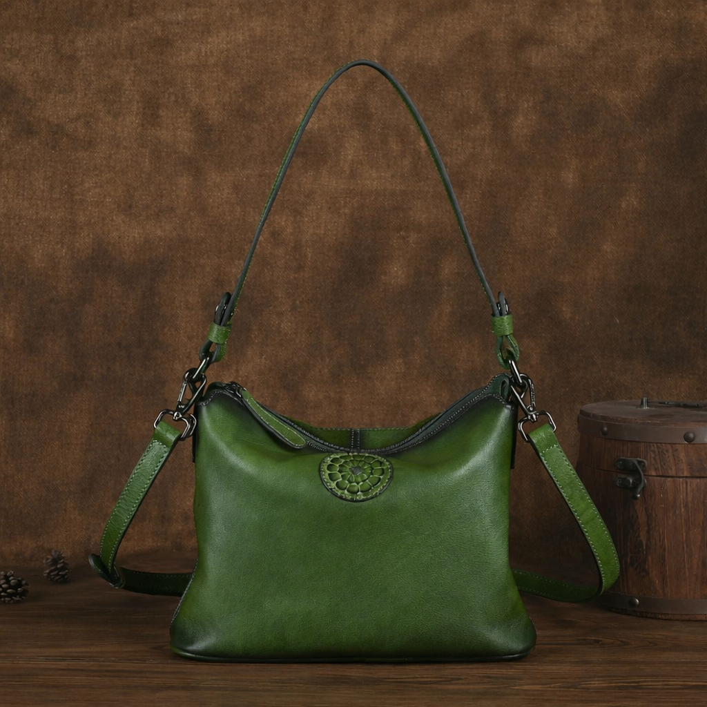 Siena Vintage Bag – Compact Genuine Leather