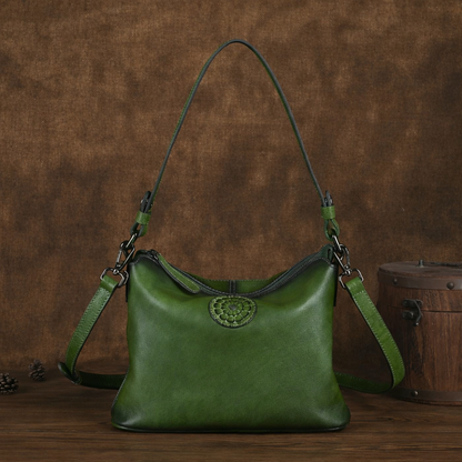 Siena Vintage Bag – Compact Genuine Leather