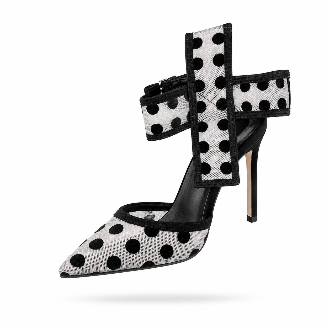 Zirem – Sapatos Elegantes em Rede Floral