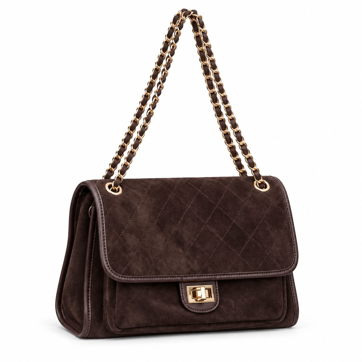 Fiamma – Bolsa de axila em camurça genuína