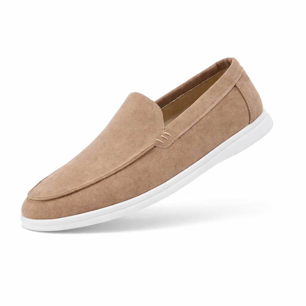 Lusitanna Classic - Mocassim Masculino de Camurça