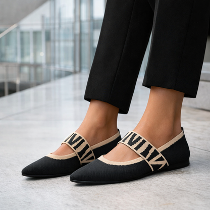 Isadora - Sapato estilo bailarina muito elegante e confortável