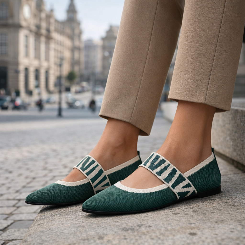 Isadora - Sapato estilo bailarina muito elegante e confortável