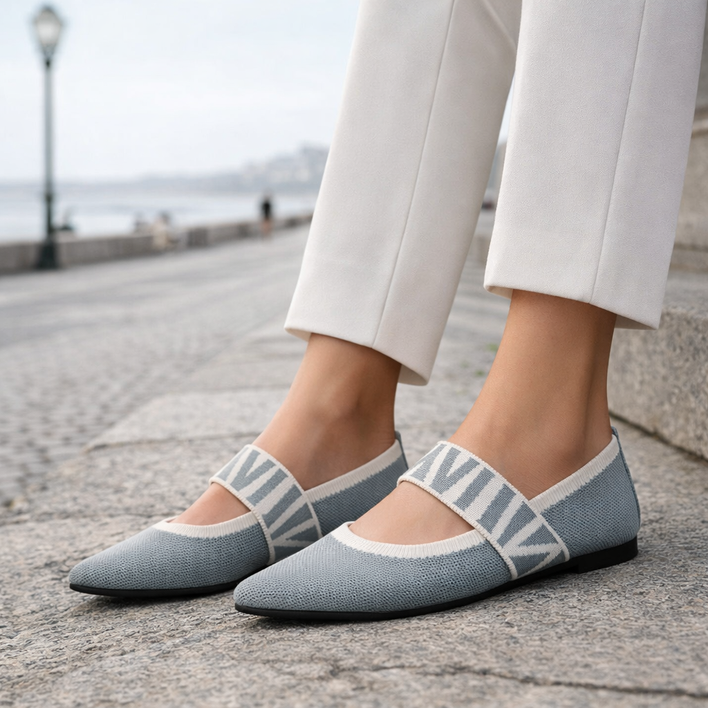 Isadora - Sapato estilo bailarina muito elegante e confortável