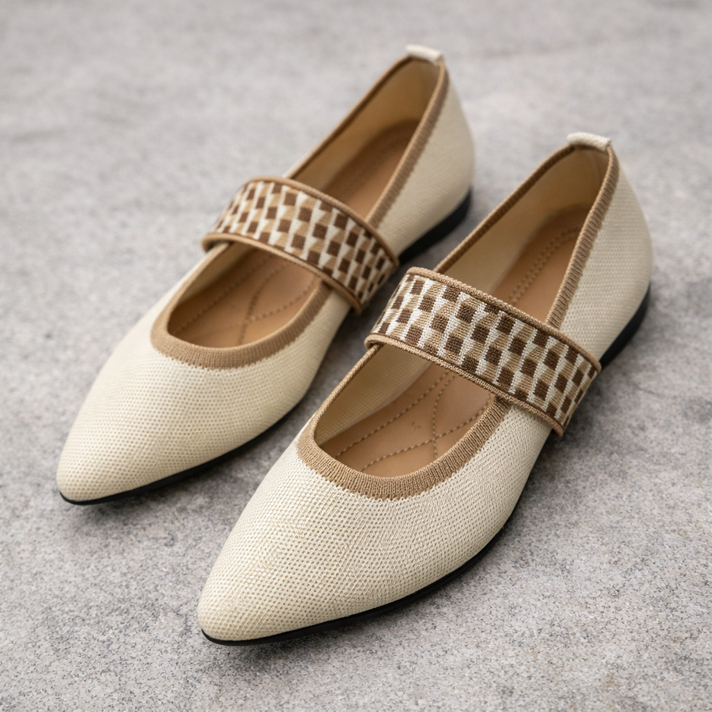 Isadora - Sapato estilo bailarina muito elegante e confortável