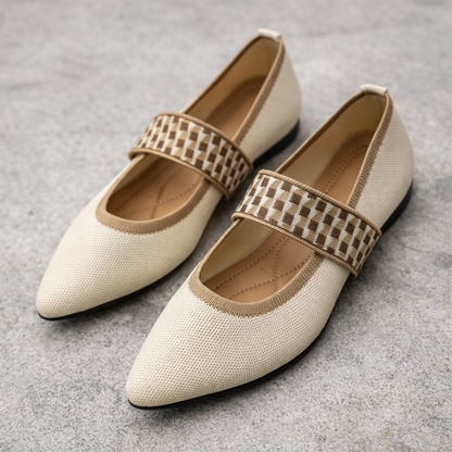 Isadora - Sapato estilo bailarina muito elegante e confortável