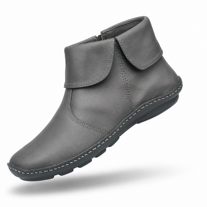 boots Amazon Wish European and American casual plus-size women's leather boots foreign trade women's boots Martin boots women's cross-border boots