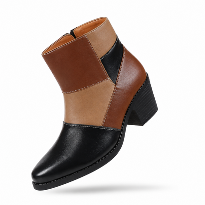 Aurelia - Bota Feminina de Salto Alto com Estilo Vintage
