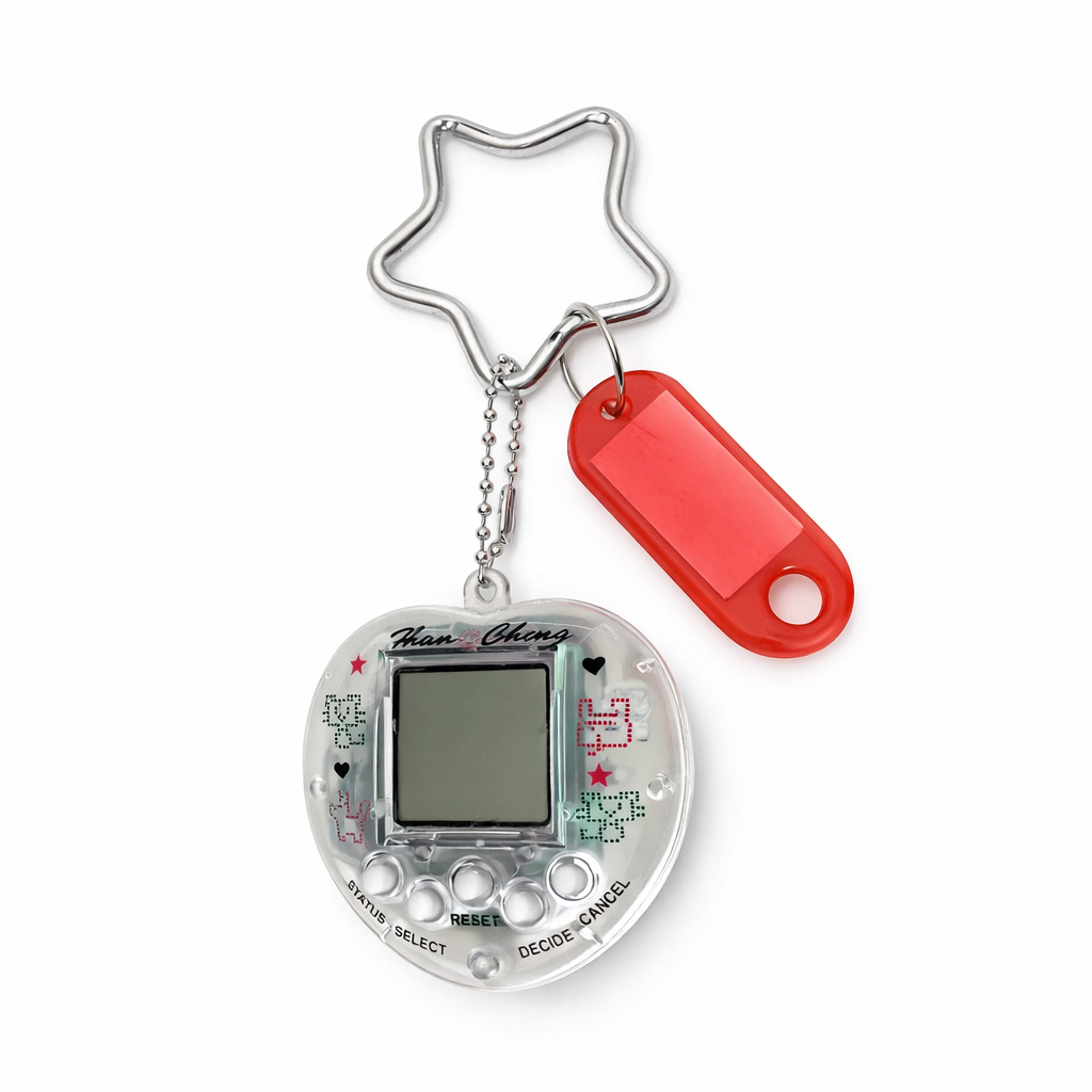 Lusitanna Pixel Charm – Porta-Chaves Retro Interativo
