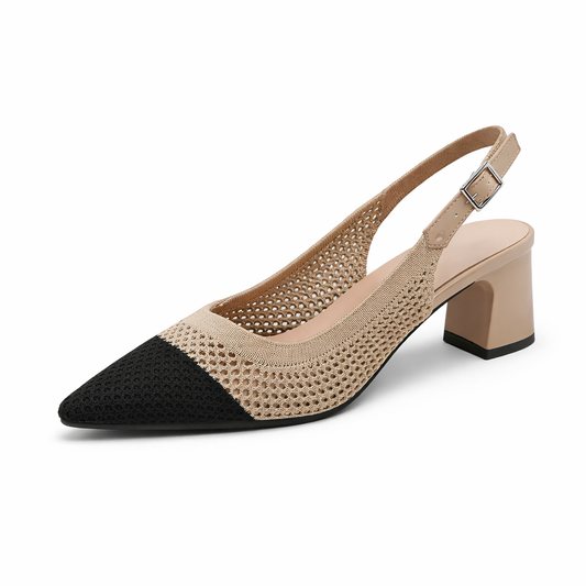 Sandrah - Sapato de Salto Médio muito Elegante e Confortável