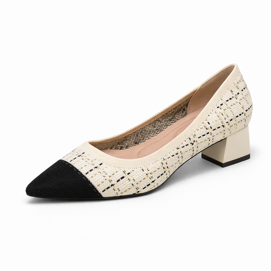 Zarah - Very Elegant and Comfortable Block Heel Shoe