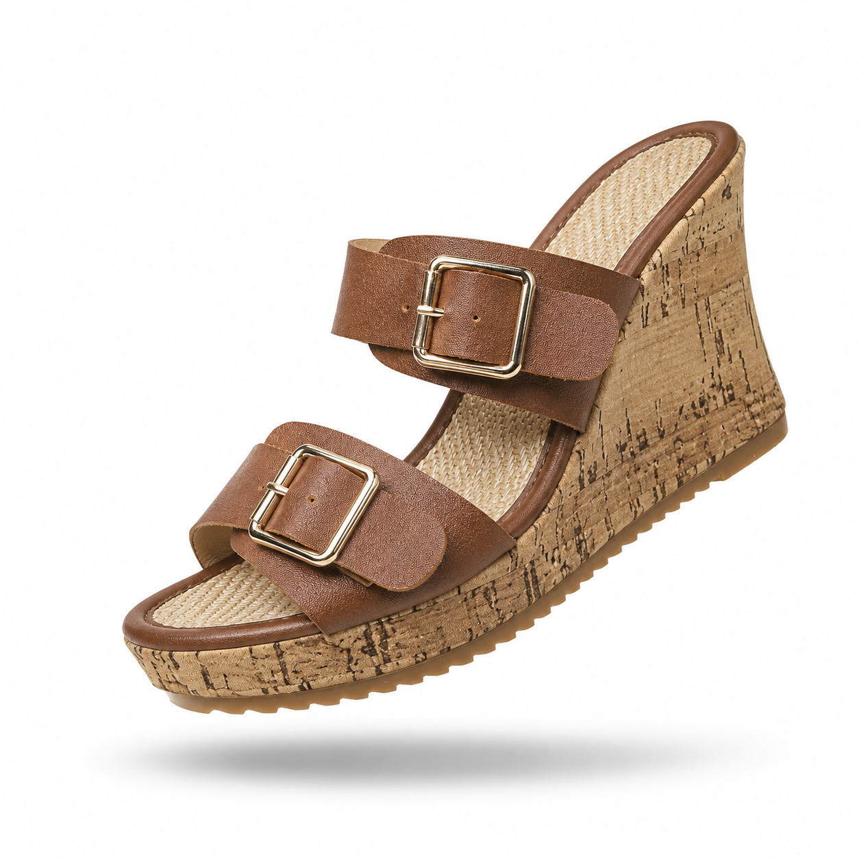 Sandálias Amalfi Gold – Conforto e Elegância Descontraída